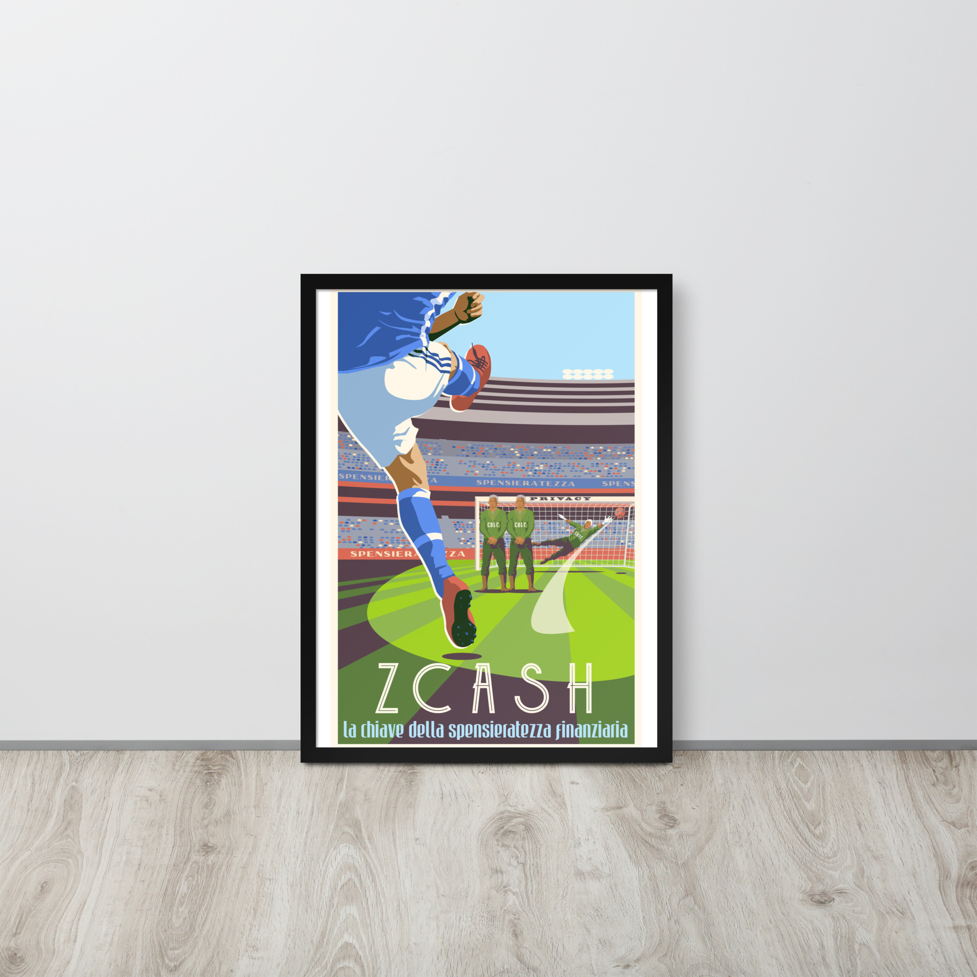 Zcon4 Italy Framed Poster