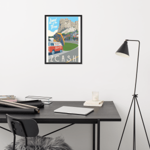 Zcon4 United States Framed Poster