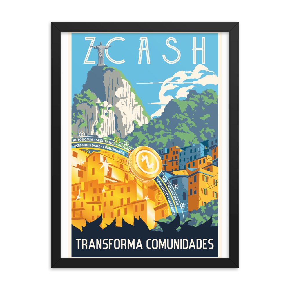 Zcon4 Brazil Framed Poster