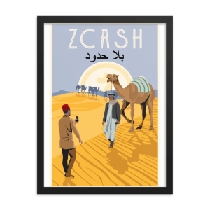 Zcon4 Saudi Arabia Framed Poster