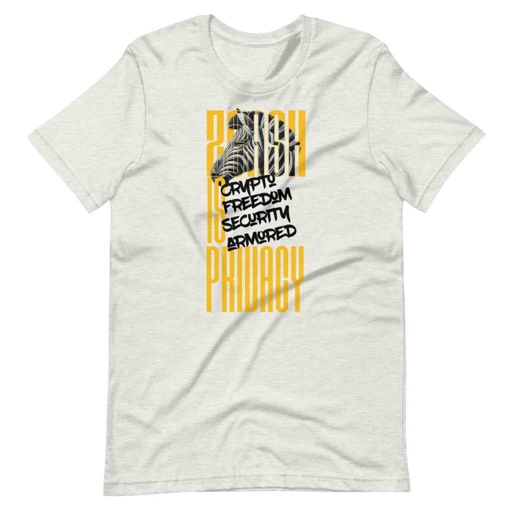 Zcash is Privacy T-Shirt