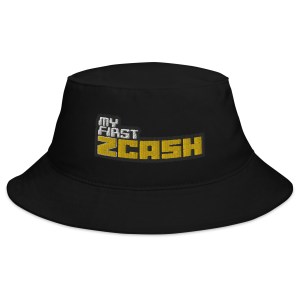 My First Zcash Bucket Hat