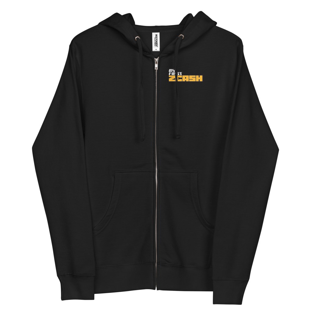 My First Zcash zip up hoodie