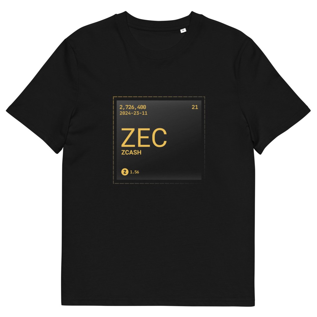 Limited Edition Zcash Halving T-Shirt